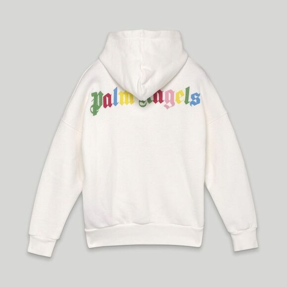 NWT Palm Angels Kids logo-print hoodie - size 6 - Picture 1 of 9